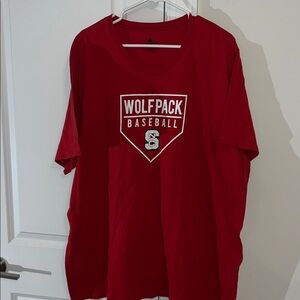 NC North Carolina State Wolfpack Baseball Team Issue T shirt 3XL Tee Amplifier